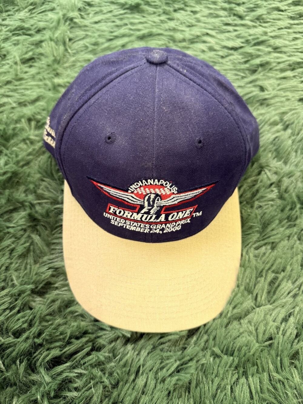 Indianapolis Formula 1 US Grand Prix 2000 Snapback Hat Cap One Size Fits All AC
